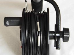 Koaxkábeles kézi vízszintmérő, oldalnézet