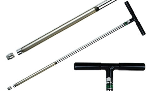 Általános talajmintavevő szondák cserélhető vágóéllel Általános talajmintavevő szondák cserélhető vágóéllel