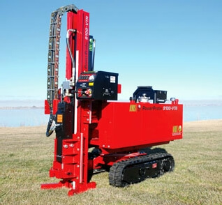 9100 VTR D gumilánctalpas talajmintavevő magszondázó berendezés 9100 VTR D gumilánctalpas talajmintavevő magszondázó berendezés