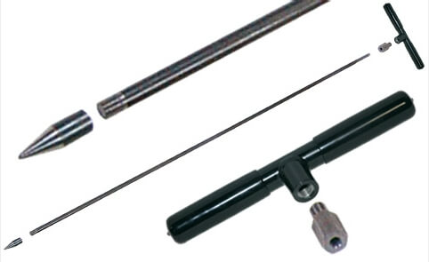 Hosszabbítható szúróbotos talajszondák Hosszabbítható szúróbotos talajszondák