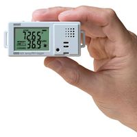 HOBO MX1101 hőmérséklet és relatív páratartalom adatgyűjtő Bluetooth alacsony energiájú (BLE) csatlakozással