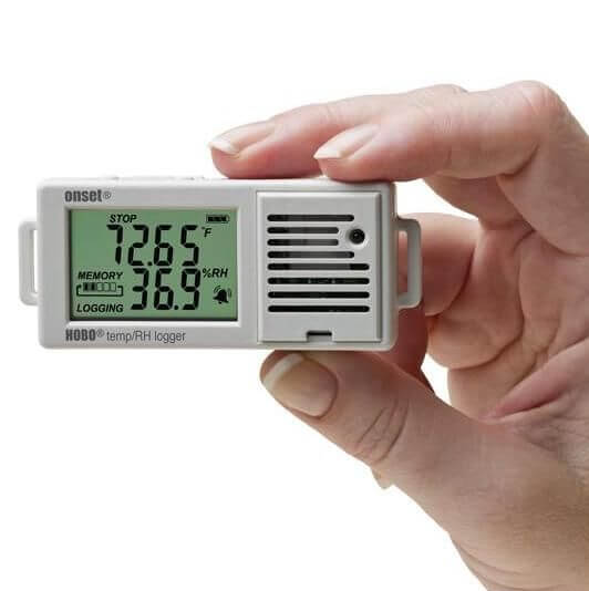 HOBO UX100-003 hőmérséklet és relatív páratartalom adatgyűjtő HOBO UX100-003 hőmérséklet és relatív páratartalom adatgyűjtő