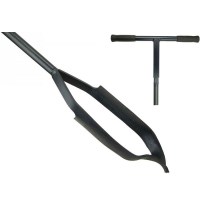 Toldható holland kézi talajfúró, átmérő 140 mm - professzionális kategória