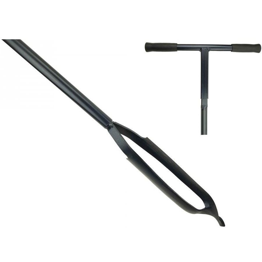 Toldható holland kézi talajfúró, átmérő 80 mm - professzionális kategória