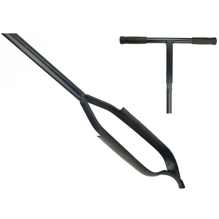 Toldható holland kézi talajfúró, átmérő 120 mm - professzionális kategória