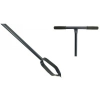 Nem toldható holland kézi talajfúró, átmérő 80 mm - hobbi kategória