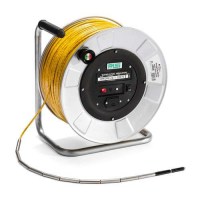 Vízszintmérő, kút, kézi, hordozható, talajvíz, felszín alatti víz, nyugalmi vízszint, üzemi vízszint, water level meter, dipmeter, cable ruler, Wasserlichtlot