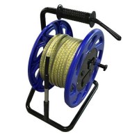 Vízszintmérő, kút, kézi, hordozható, talajvíz, felszín alatti víz, nyugalmi vízszint, üzemi vízszint, water level meter, dipmeter, cable ruler, Wasserlichtlot